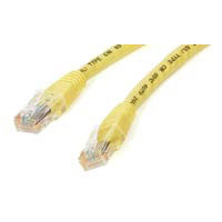 Startech.com 25 ft Yellow Molded Category 6 (500 MHz) Crossover UTP Patch Cable (C6CROSS25YL)